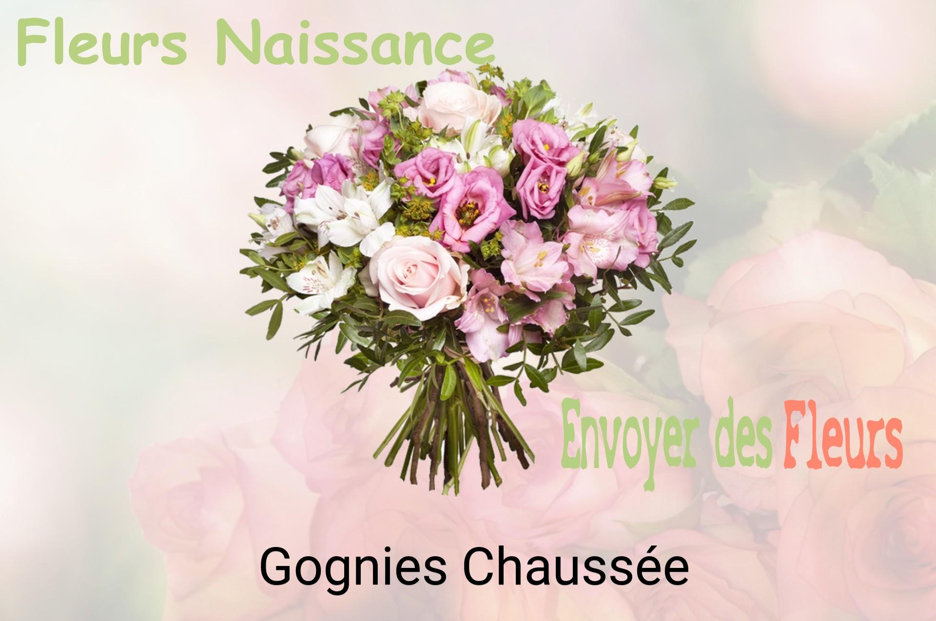 Bouquet de fleurs de naissance livré à Gognies-Chaussée